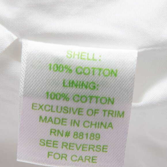 Lilly Pulitzer Jacqueline Dress Shift Mini Lace Resort White Metallic Gold 8 - Picture 5 of 6